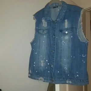 Highway Denim Distressed Jean Jacket